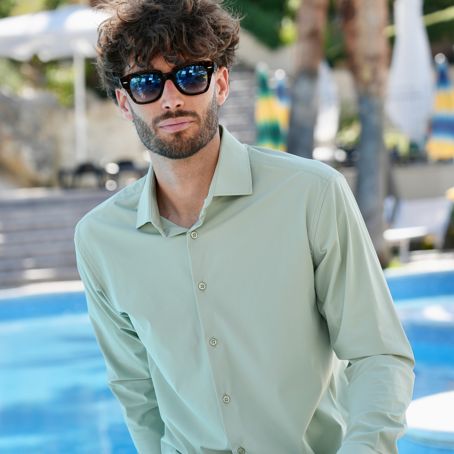 Camicia uomo art 2710 mod 2082 no stiro colori basic - Image 6